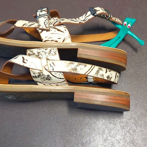 Patricia Nash Fidella Sandals Natural White, Size 6 - Picture 3 of 12